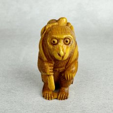 画像5: 象牙　根付　三番叟（猿） (5)