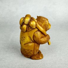 画像3: 象牙　根付　三番叟（猿） (3)